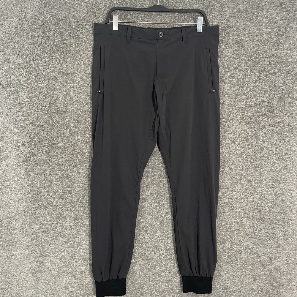 EFM Pants Mens 32x31 Black Durastretch Jogger Water Repellent Zip Pockets